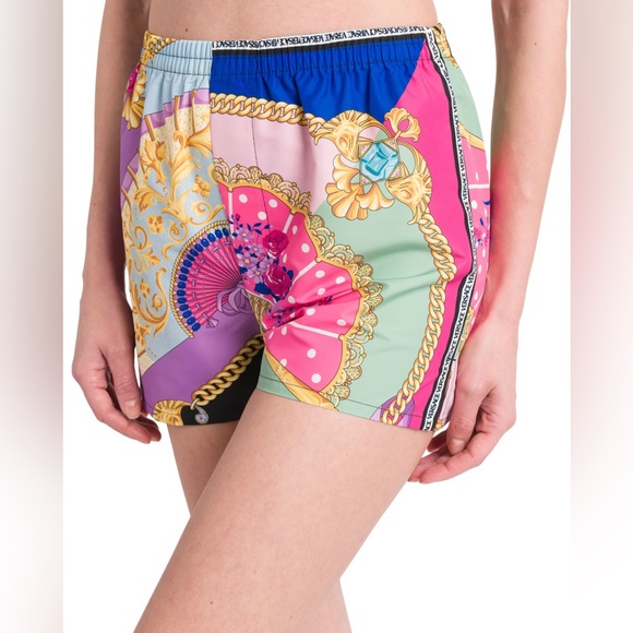 Versace Ventagli Swim Shorts NWT - Picture 3 of 5